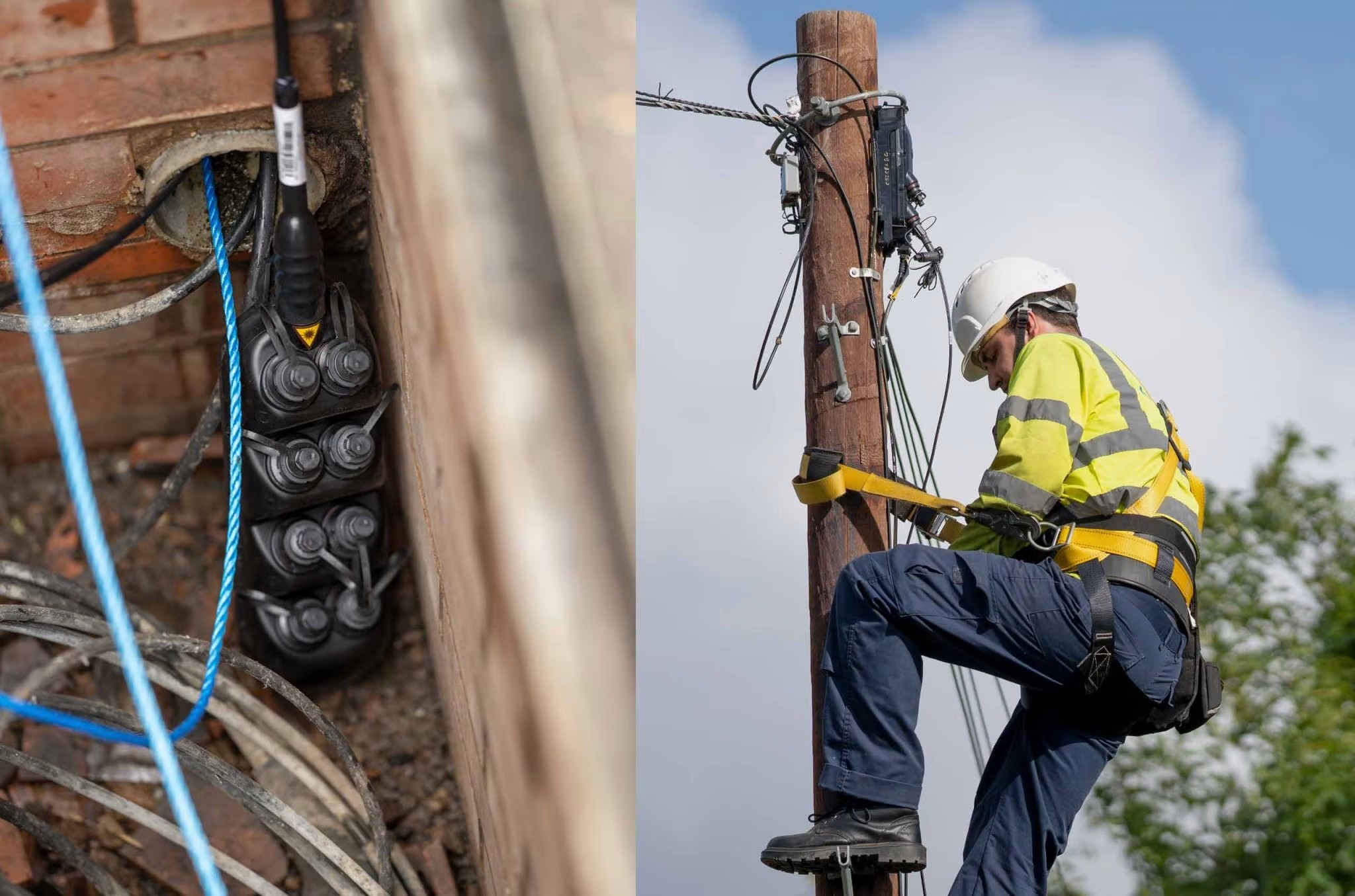 Hvilke materialer og utstyr brukes i FTTH -nettverk?