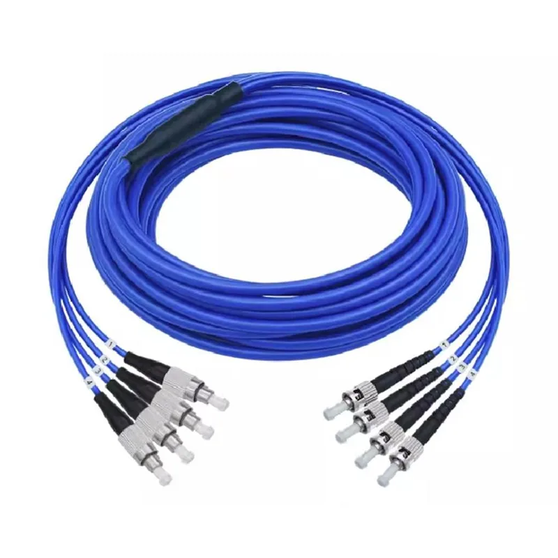 Quad FC/UPC-ST/UPC gnagerfast dielektriske lappledninger